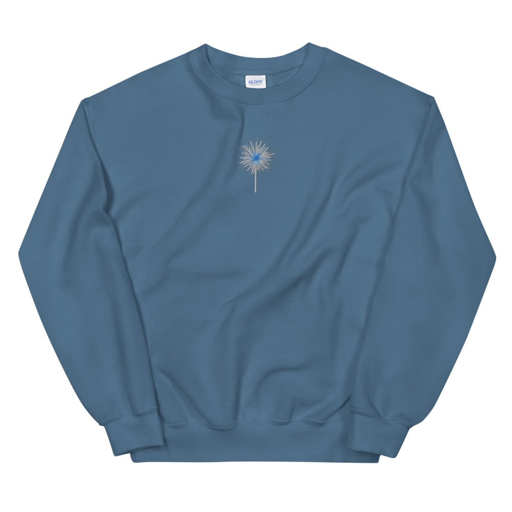 unisex crew neck sweatshirt indigo blue 5ff0f139a35e1