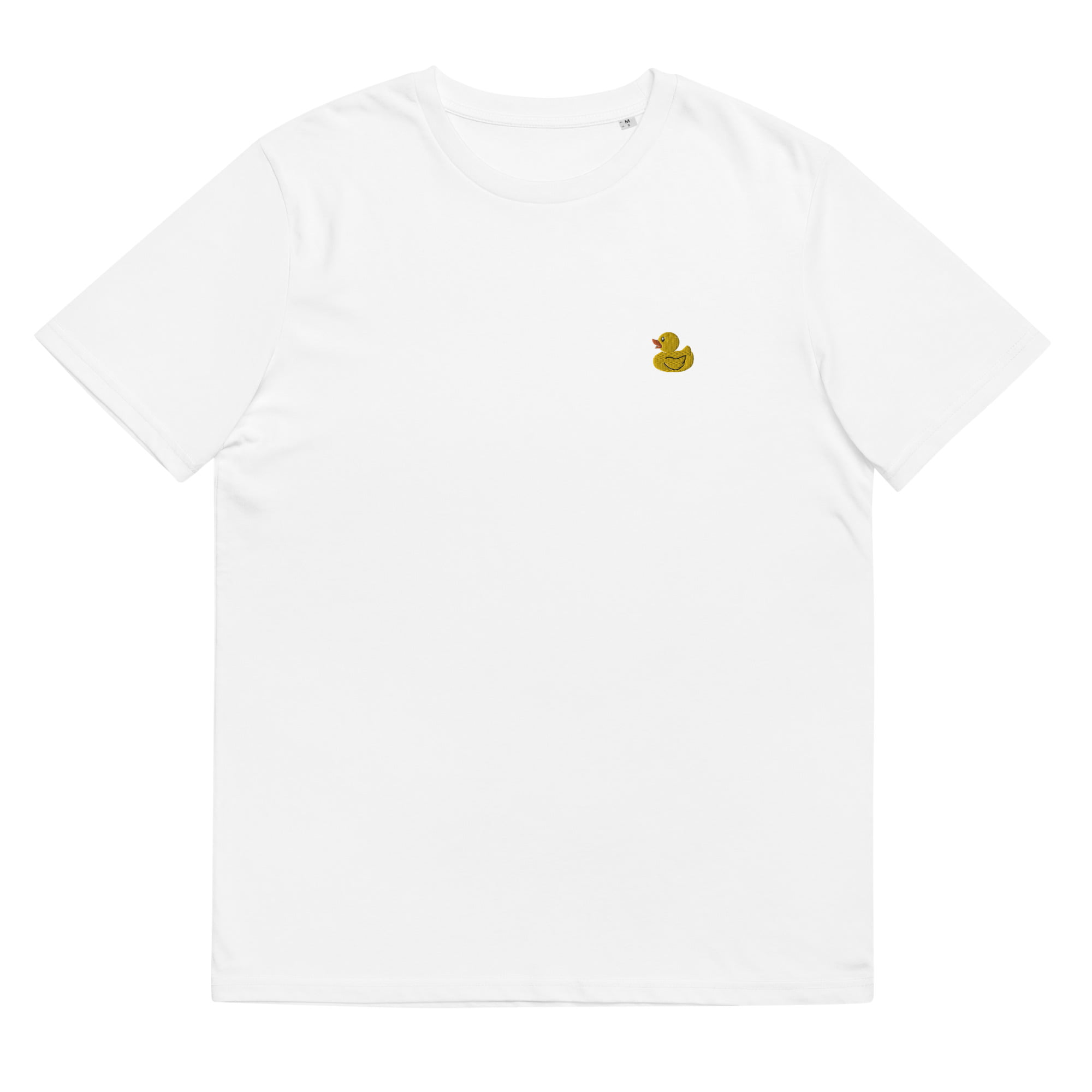 unisex organic cotton t shirt white front 64773edf166f9