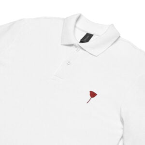 unisex pique polo shirt white product details 6475a4dd5967f