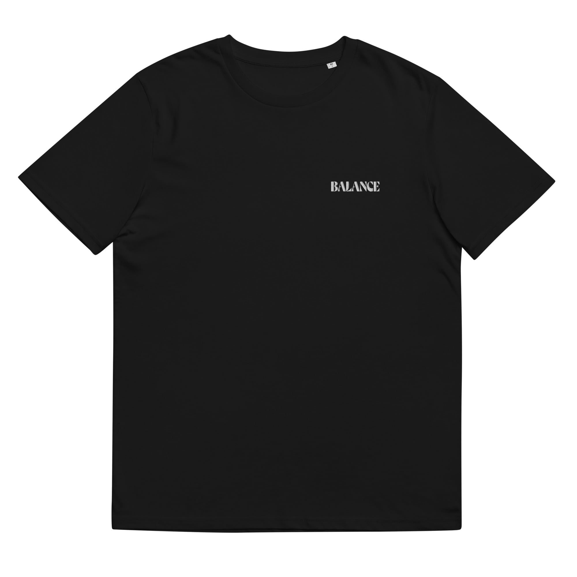 unisex organic cotton t shirt black front 64d270a926dce.jpg